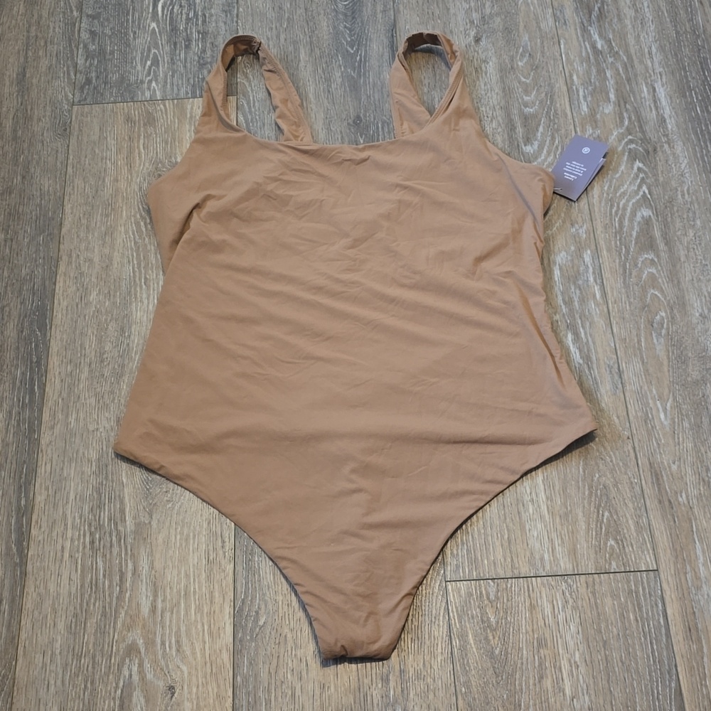 Auden Women's XXL Luxe Stretch Fully Lined Bodysuit New w/ Tags!